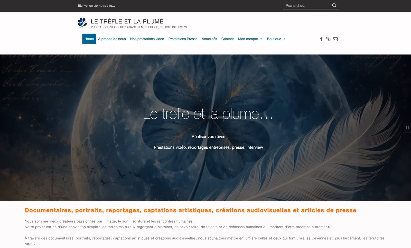 Le trefle et la plume
